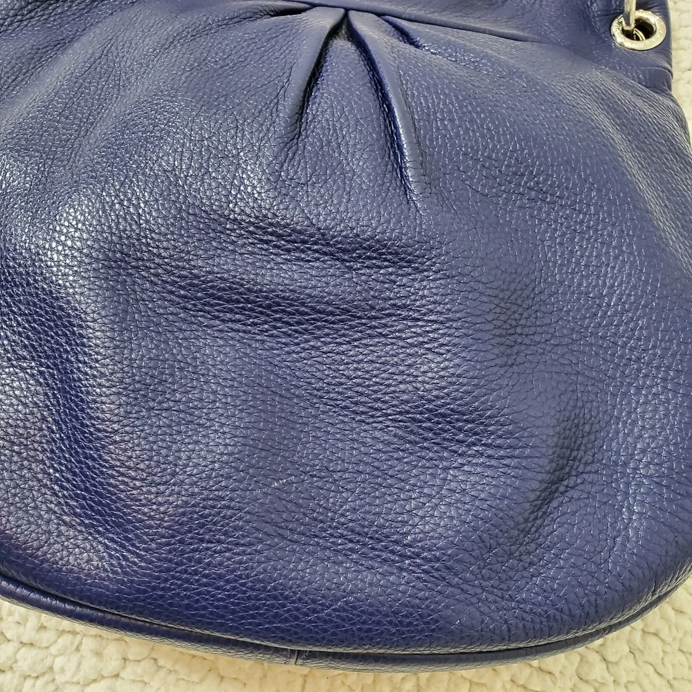 MARC BY MARC JACOBS - Classic Q Hillier Hobo Crossbody Shoulder Bag Deep Blue